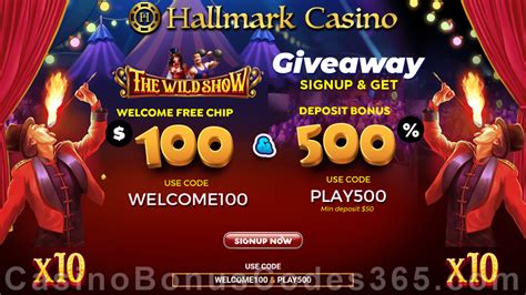 hallmark casino 500 free chip|Hallmark Casino .